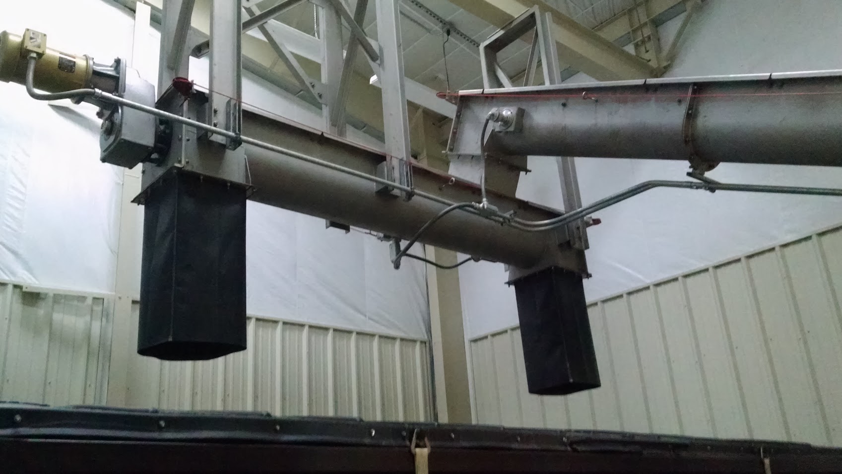 Ceiling Pipes for Industrial Electric System